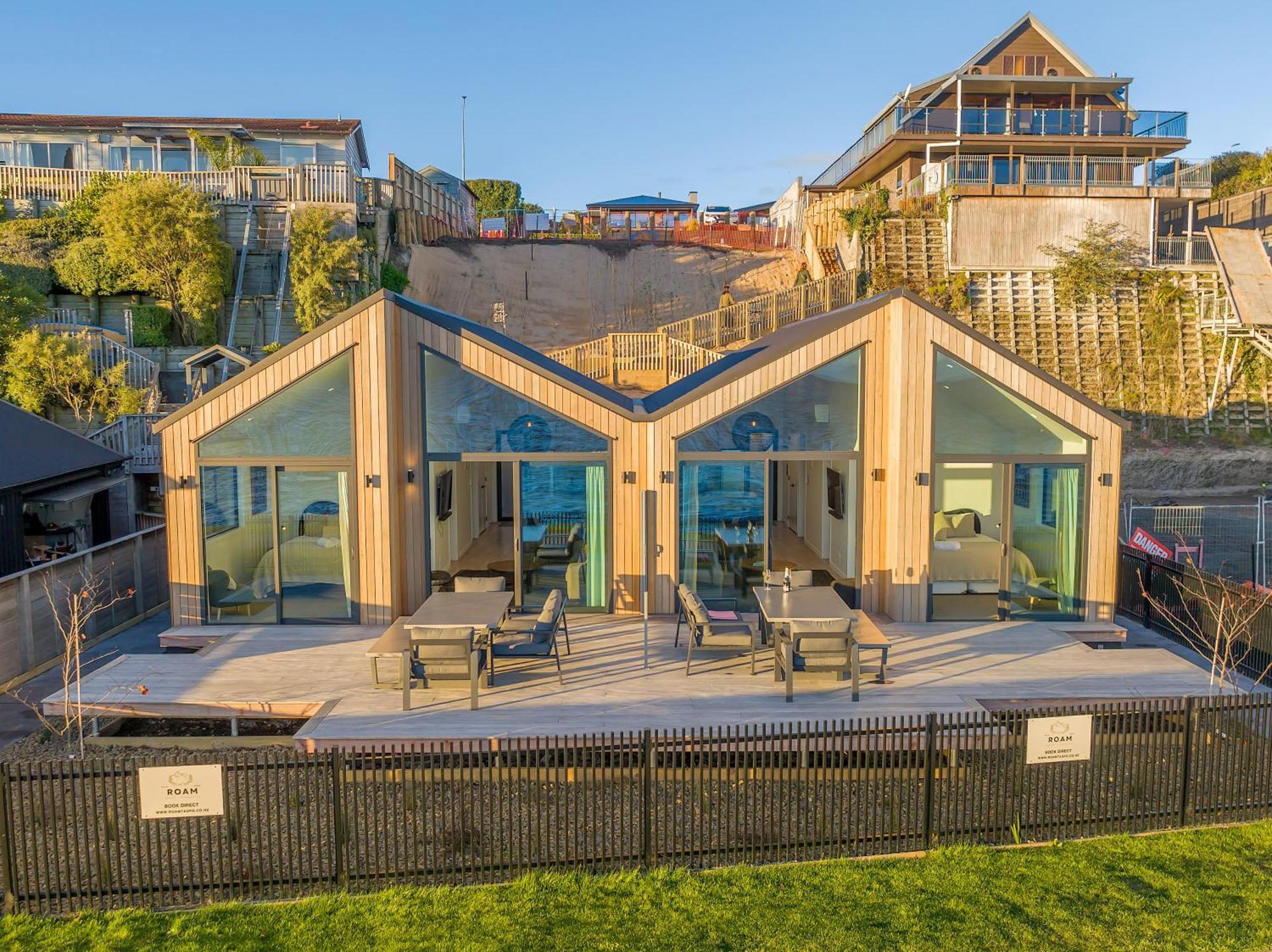 Absolute Lakefront House Taupo Exterior foto